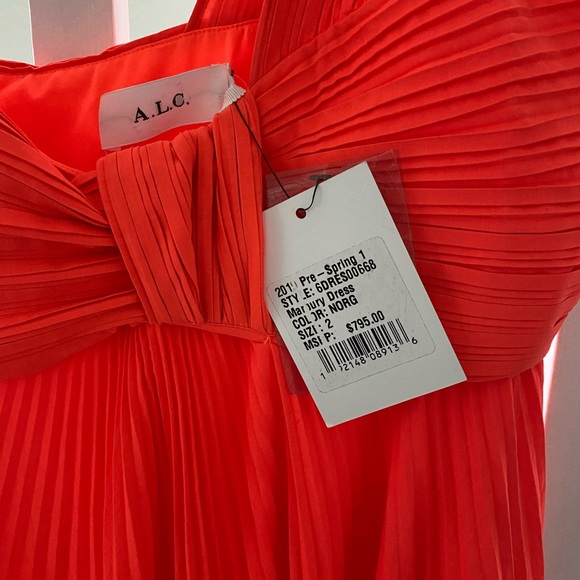 Authentic A.L.C. Neon brand new dress size 2 - Picture 9 of 11